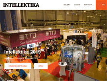Tablet Screenshot of intellektika.ee